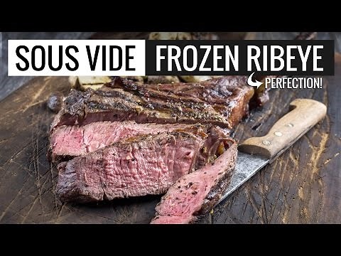 Sous Vide Frozen RibEye Perfection - Perfect Rib Eye Steak by Sous Vide Everything