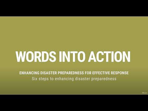 Words into Action: 6 Key Steps to Enhancing Disaster Preparedness