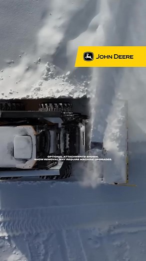 If your fleet is working in winter storms, operators need a tough machine they can trust. | John Deere | Facebook
