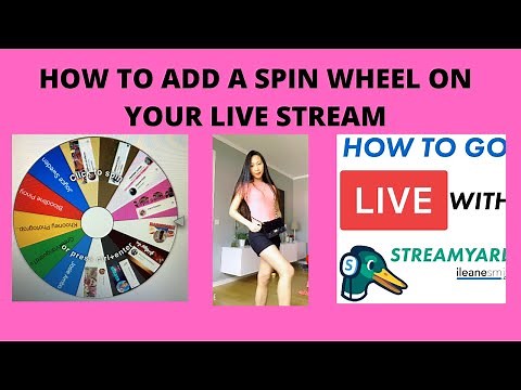 HOW TO ADD A SPIN WHEEL OF NAMES ON YOUR LIVE STREAM | EASY TUTORIAL FOR YOU |