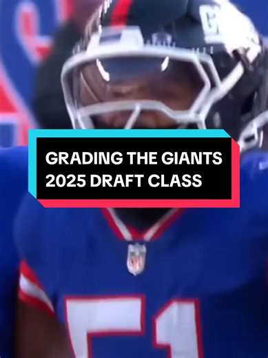 Grading the New York Giants 2025 Draft Class