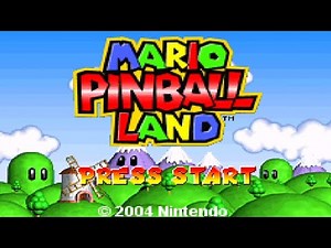Stephen Plays: Mario Pinball Land (Using The Keyboard!) | GiantGrotle