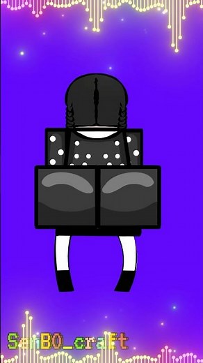 Boom boom boom song from Minecraft characters Wednesday #Minecraft #Wednesday #animation