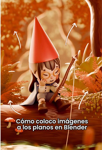 Cómo colocar imágenes a los planos en Blender