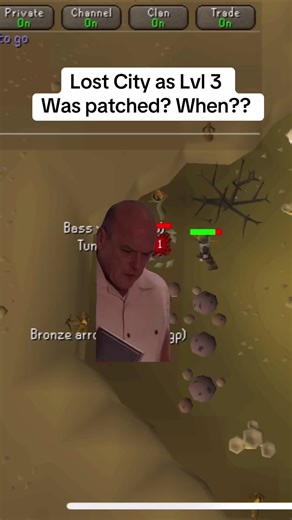 Tried getting lost city done on my skiller and the tree will keep spawning a ghost 😒🫩 #osrs #runescape #osrstiktok