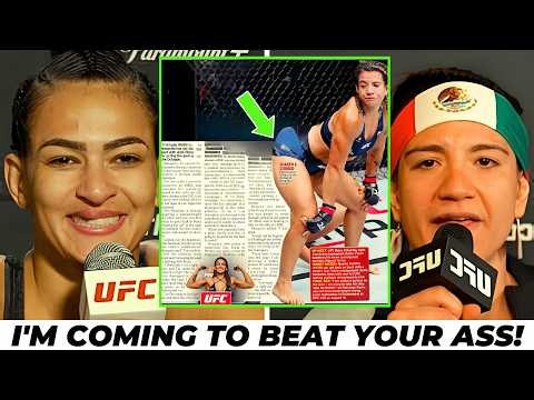 Bia Mesquita SNAPS After UFC Win — “I’m Ready to Kick Ailin Perez’s Ass!”