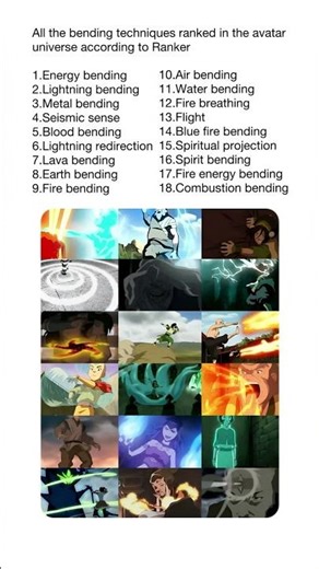 All Bendings Ranked In Avatar
