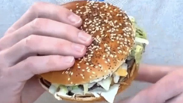 McDonald's CEO goes viral after tasting new Big Arch burger