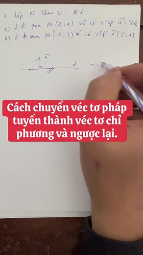 Chuyển Véc Tơ Pháp Tuyến và Chỉ Phương