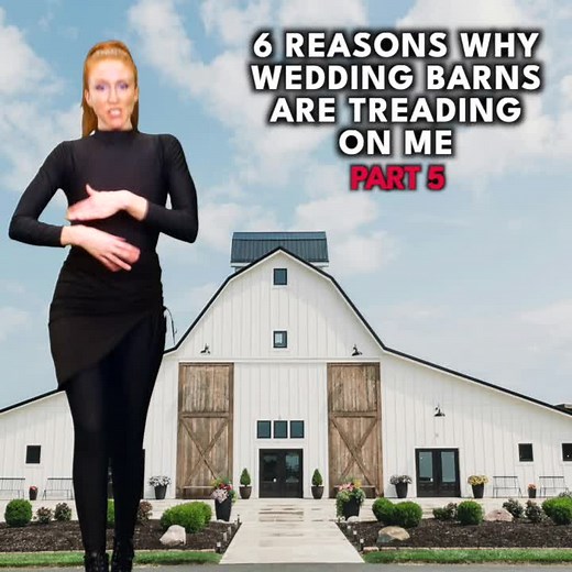 6 ways wedding barns are attacking me #rankings #hottake #wedding #bridal #comedy