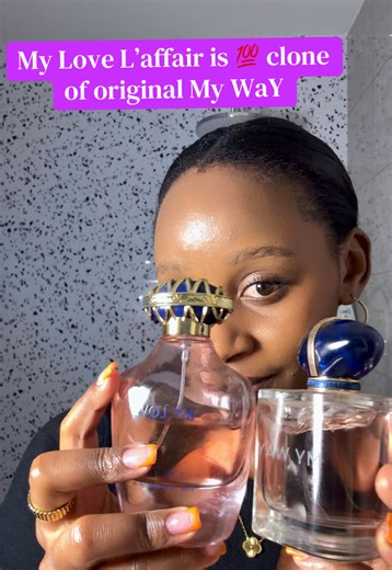 Is My Love L'affair the Perfect Clone of My Way Perfume?