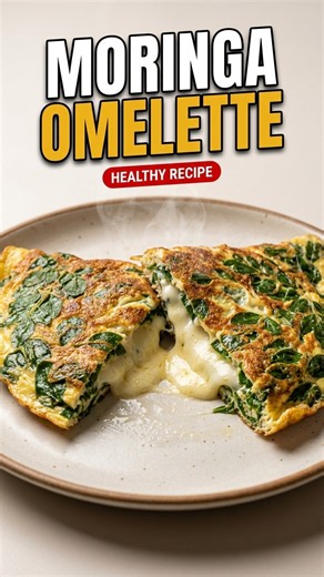 🔥High Protein Moringa Leaves Cheese Egg Omelette | Healthy & Delicious Recipe | Ur Samyuktha #Shorts
