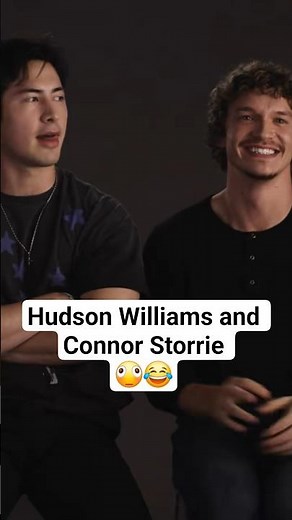 Hudson Williams & Connor Storrie Bloopers #hudsonwilliams #connorstorrie #bloopers