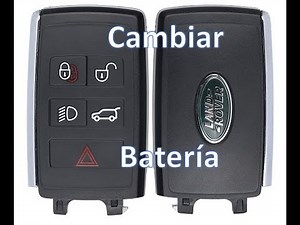 Comment remplacer la batterie de la clé d'une Range Rover