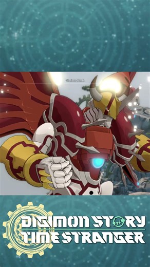 Digimon : Shinegreymon ( The Glorious Burst ) - Digimon Story : Time Stranger