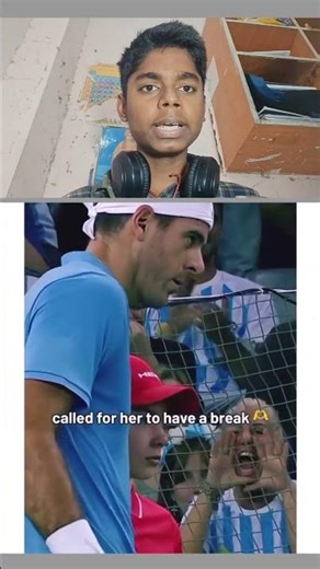 legend del potro ball girl #delpotro #tannis #viral #trending #hearttouching #respect #moments