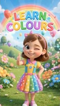 🌈 Can You Name All 12 Colours? 👀🎨 | Let's Learn Colours Together!