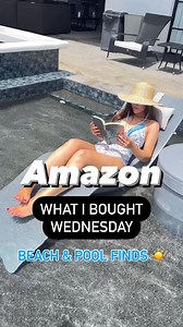 7.5M views · 18K reactions | SHOP: https://urlgeni.us/amzn/BE6bD Amazon Beach & Pool Finds for your next trip!☀️️ You can click "Open App" from the pop-up to open in your Amazon app for easy shopping! | Allie Hunter | Facebook
