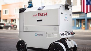 Robot food delivery hitting the streets of San Francisco