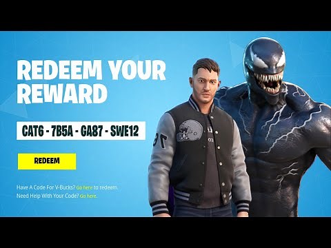 HOW TO GET EDDIE BROCK VENOM SKIN CODES IN FORTNITE! FULL TUTORIAL ON HOW TO GET THE SKIN FOREVER!