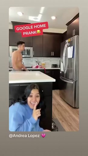 23K views · 509 reactions | Google  Home Prank | Andrea And Isaac | Facebook
