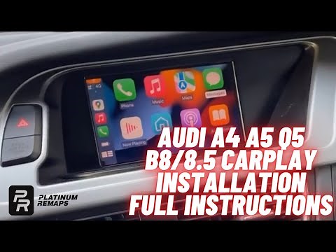 Audi A4 A5 Q5 B8/B8.5 CarPlay Installation (BNAV) Retrofit