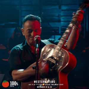 Experience the cinematic journey only in theaters. Tickets available now to see it with Fathom Events October 19 & 23: fandango.com/westernstarsmovie | Bruce Springsteen