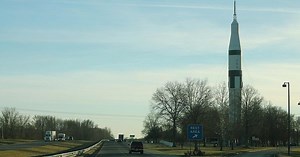U.S. Space & Rocket Center in charge of laying down Saturn IB rocket for NASA to remove