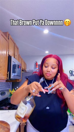 Kalisha Porter on Instagram: "Making a Mess 😏 We On That Brown Tonight #drink #bartender #henny #shot #explore"