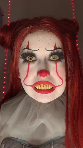 Creepy Pennywise Makeup Tutorial for Halloween
