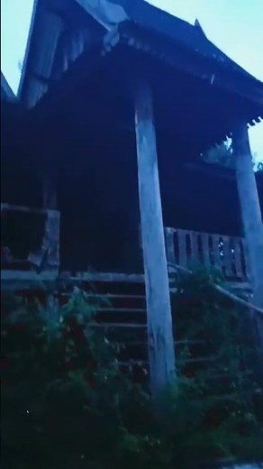 real ghost house in Myanmar #horror #reels #ghost #house #myanmar