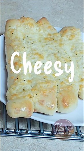 Soft Homemade Breadstick. Plain & Cheesy from ONE Dough! #Shorts