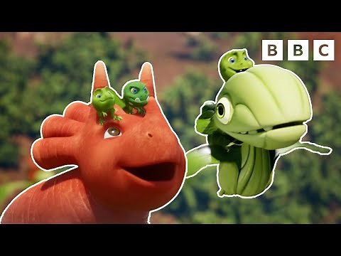 DINOSAURS Explore Vegesaur Valley | CBeebies #EarthDay