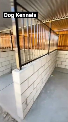How to build dog Kennels #kennel #pitbulls #doglover #shorts