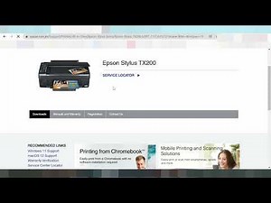 Epson Stylus TX200 Driver Download Windows 11