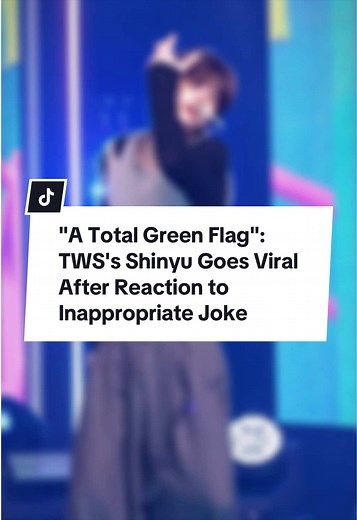 TWS's Shinyu Goes Viral After Reacting to Inappropriate Joke