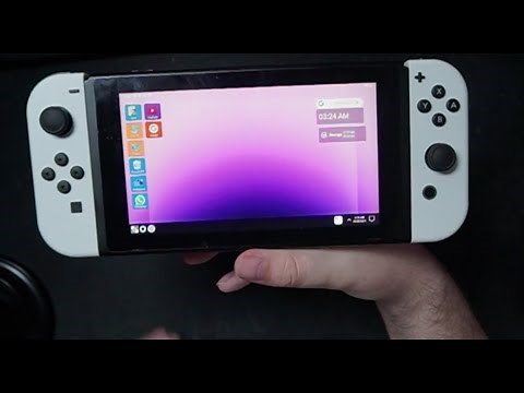 SO I INSTALLED A WINDOWS 10 LAUNCHER ON A NINTENDO SWITCH!!| IT WORKS PERFECT!!