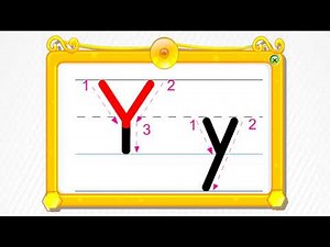 Writing Alphabet｜Letter Y