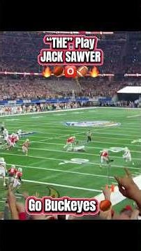 “THE” Play never gets old 🌰🏈🅾️ #collegefootball #cfb #ohiostate #buckeyes #gobucks #osu