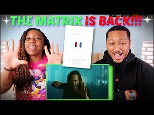 "The Matrix Resurrections" Official Trailer REACTION!!!