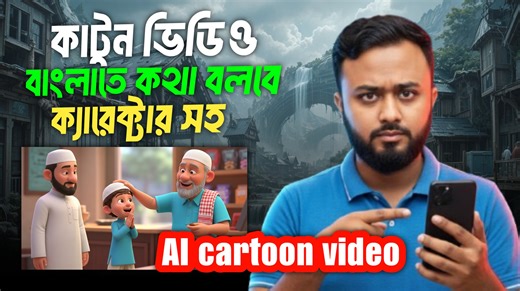 AI দিয়ে কার্টুন ভিডিও তৈরির সম্পূর্ন গাইডলাইন।।ক্যারেক্টার সহ বাংলাতে কথা বলবে৷।Cartoon video tutorial in Bangla #fightnight #aivideo #relationship #catton | IBM Tech Studio