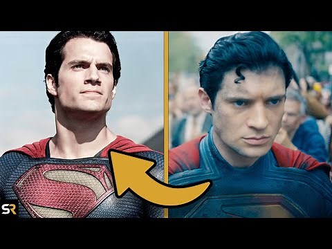 Superman: Henry Cavill's Reveal VS David Corenswet's