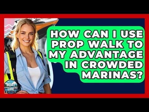 How Can I Use Prop Walk To My Advantage In Crowded Marinas? - Boat Life Masters