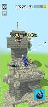 Two Kingdoms Fight Battle 🏹🎯 In Craft War LV-12 Epic Battle #games #viral #shorts