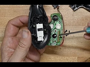 C.K. disassembles a Slime tire pressure gauge
