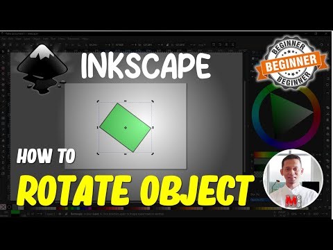 Inkscape How To Rotate Objects
