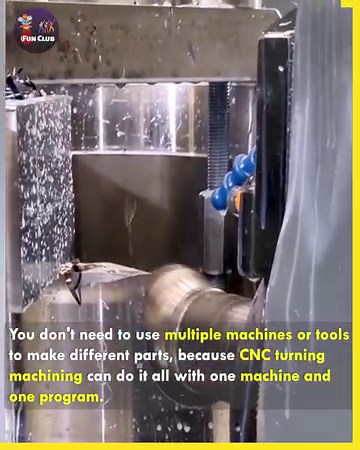 182K views · 1.7K reactions | CNC Turning Machining A Versatile and Precise Technique to Make Metal Parts for Your Vehicle.  #cncturningmachining #HowToMakeMetalParts #metalwork | Fun club | Facebook