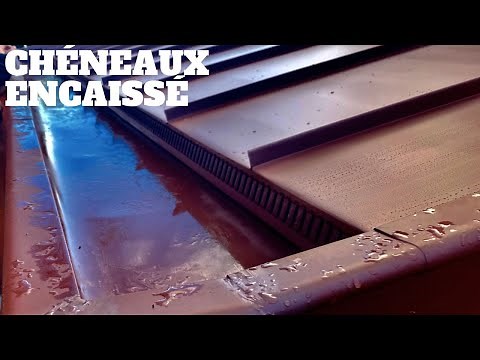 Comment faire un chéneau Encaissé en ZINC PIGMENTO rouge terre ? Défi 44/52