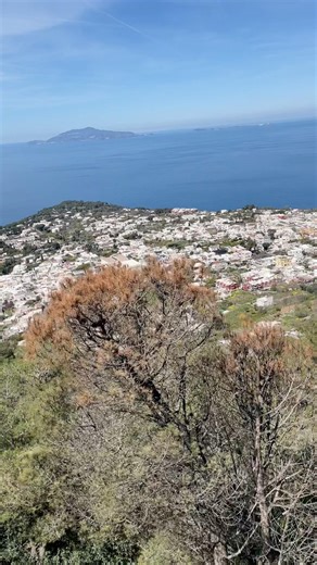 Chairlift on the Island of Capri