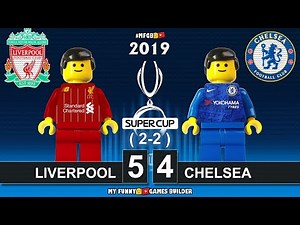 Uefa Super Cup 2019 • Liverpool vs Chelsea 2-2 PEN (5-4) 🏆 All Goals Highlights Lego Football Film